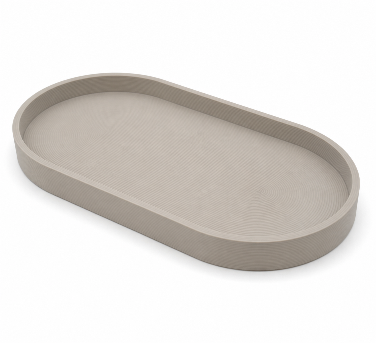 Oval tray Ryfl - MOKA Design 3D प्रिंटिंग के लिए रचनात्मक डिजाइन प्रेरणा