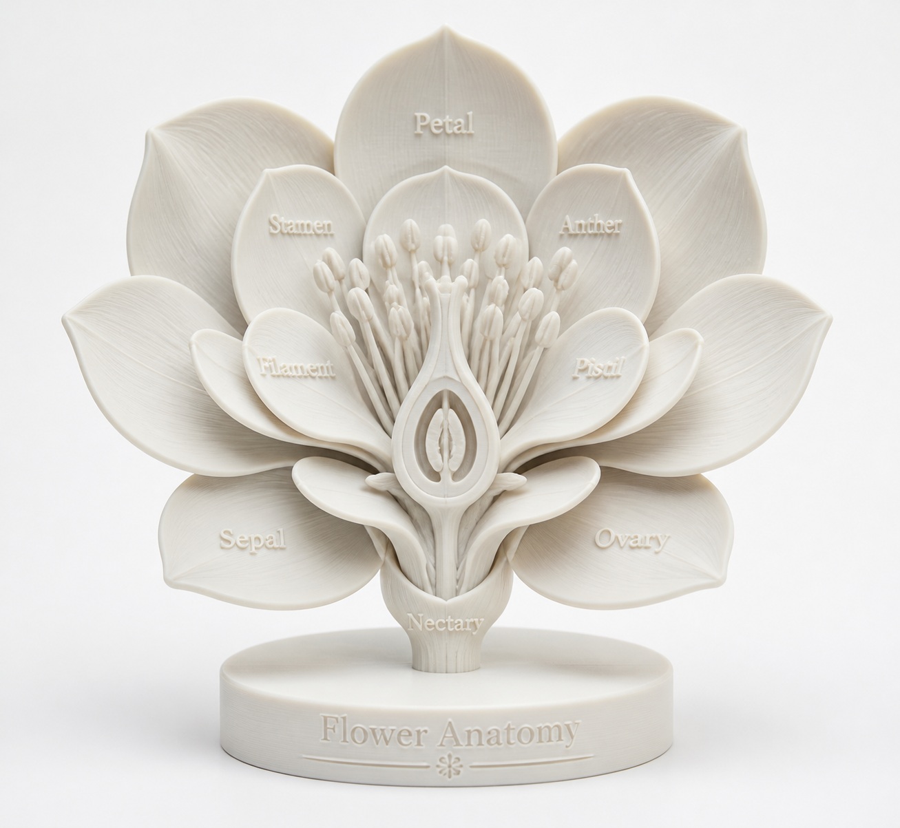 花瓣图 3D Printing Creative Design Inspiration