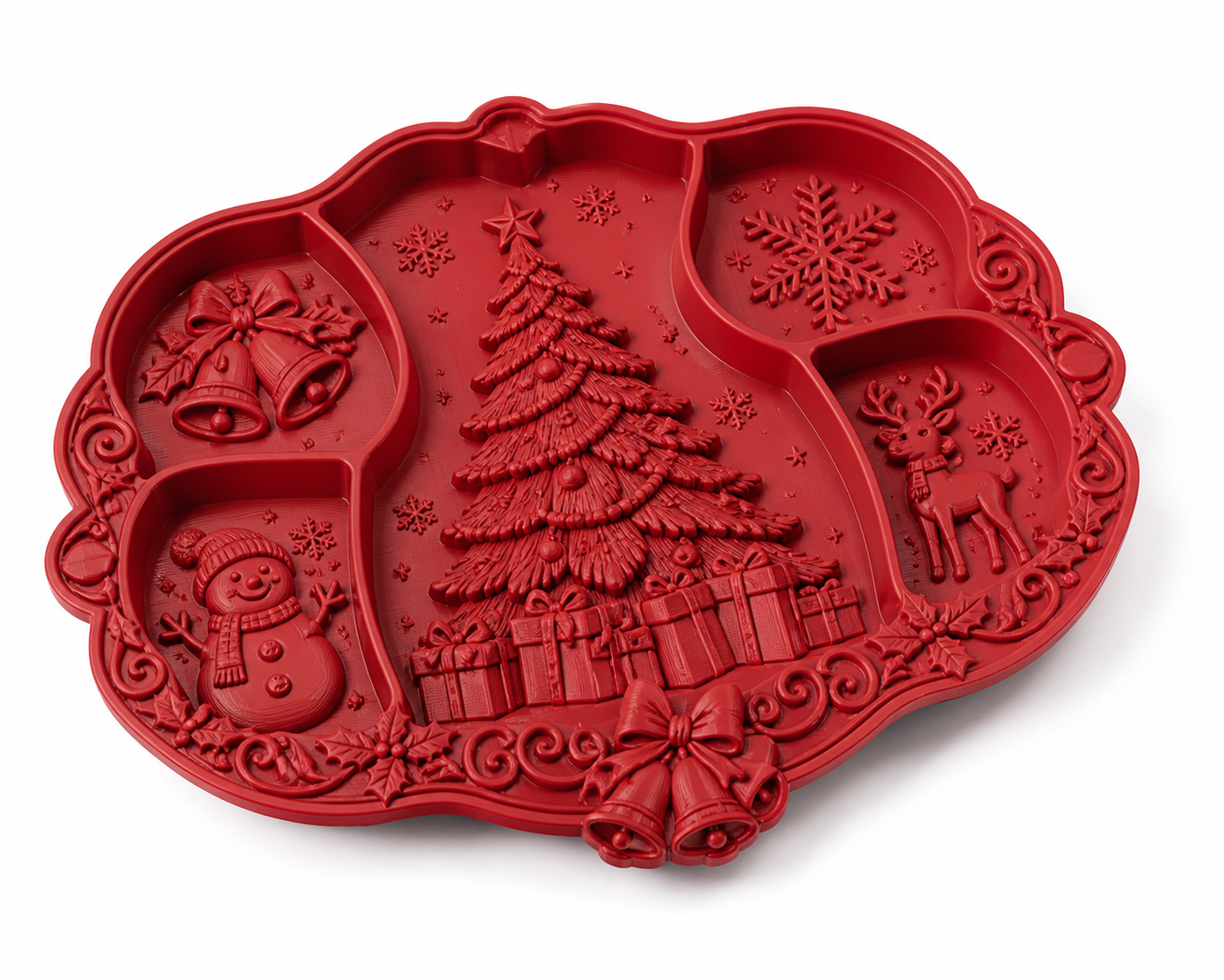圣诞饰品糖果盘 3D Printing Creative Design Inspiration