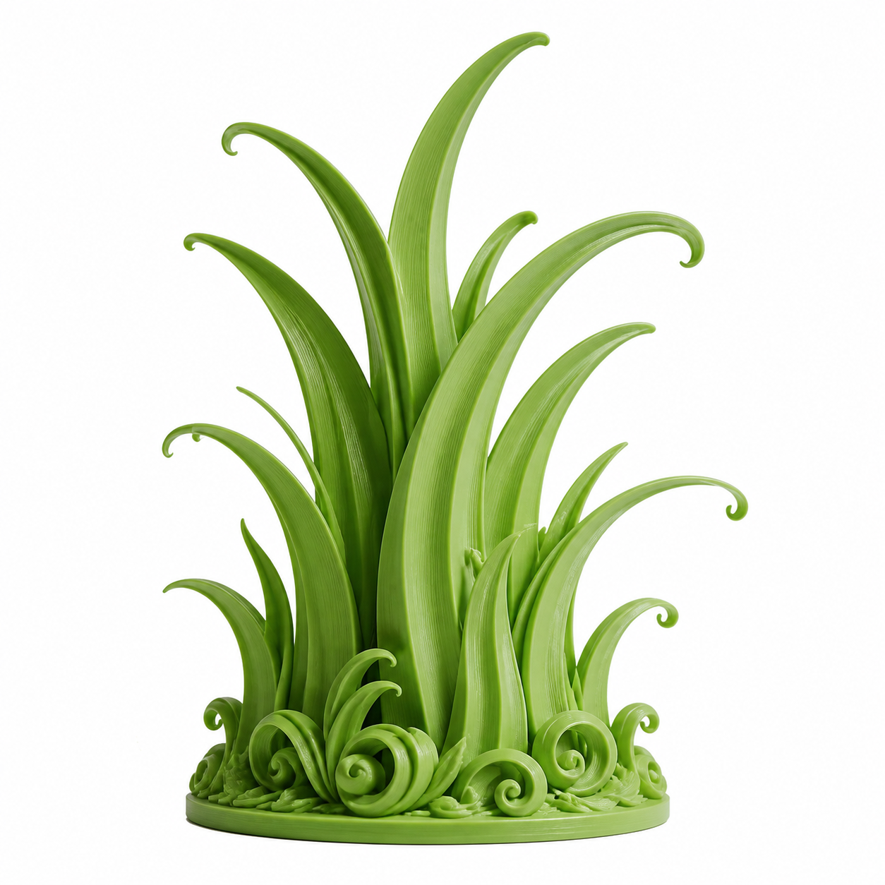 草（可能是一种植物）（握草） Inspiración de diseño creativo impresión 3D