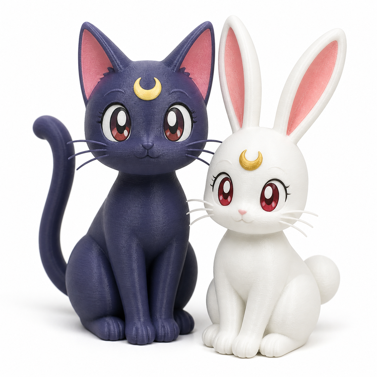 月野兔Sailor Moon变身姿势 إلهام التصميم الإبداعي للطباعة ثلاثية الأبعاد