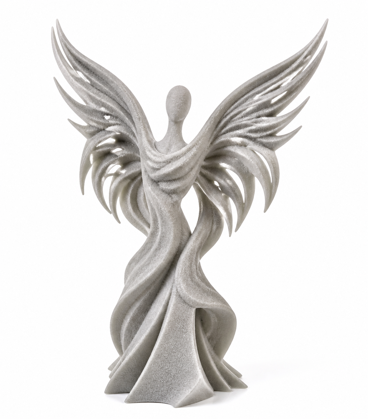 Abstract ANGEL Sculpture3D打印创意设计灵感