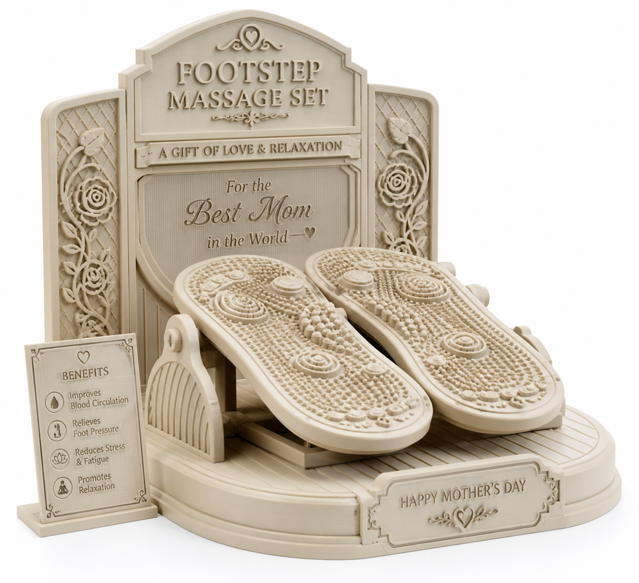 Footstep Massage Set 3D-Druck kreative Design-Inspiration