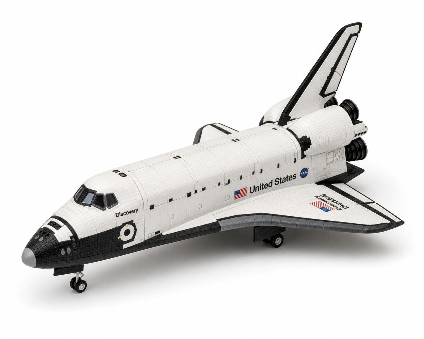 航天飞机(Space Shuttle)拼 Вдохновение креативного дизайна 3D-печати