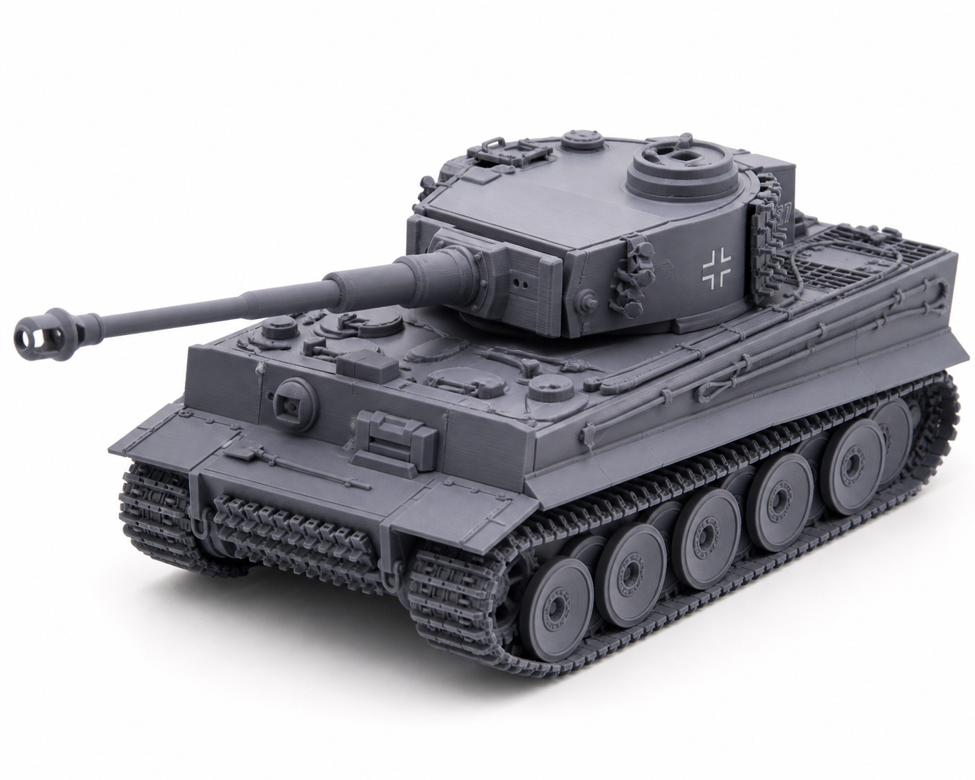 Panzer VI Tiger (P) แรงบันดาลใจการออกแบบสร้างสรรค์พิมพ์ 3D
