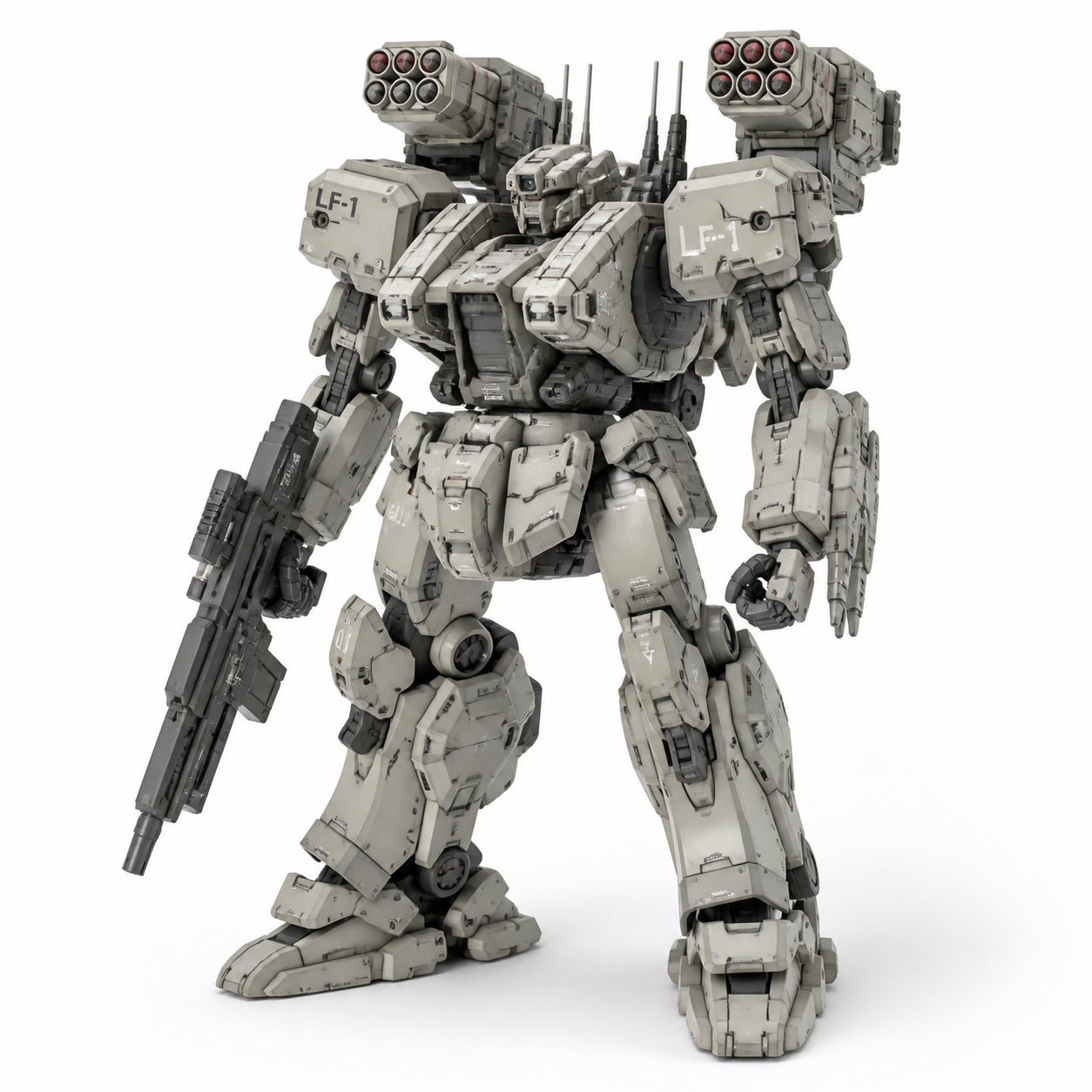 【磐岩宇宙】CL-Q1S磐岩机甲前锋式试验型(可搭3D打印创意设计灵感