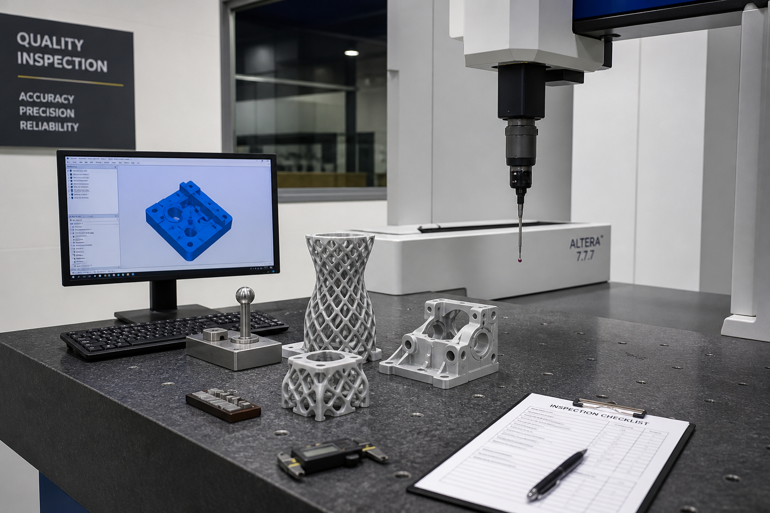 3D打印质量控制体系建立指南:从原材料检验到成品交付的全流程管理