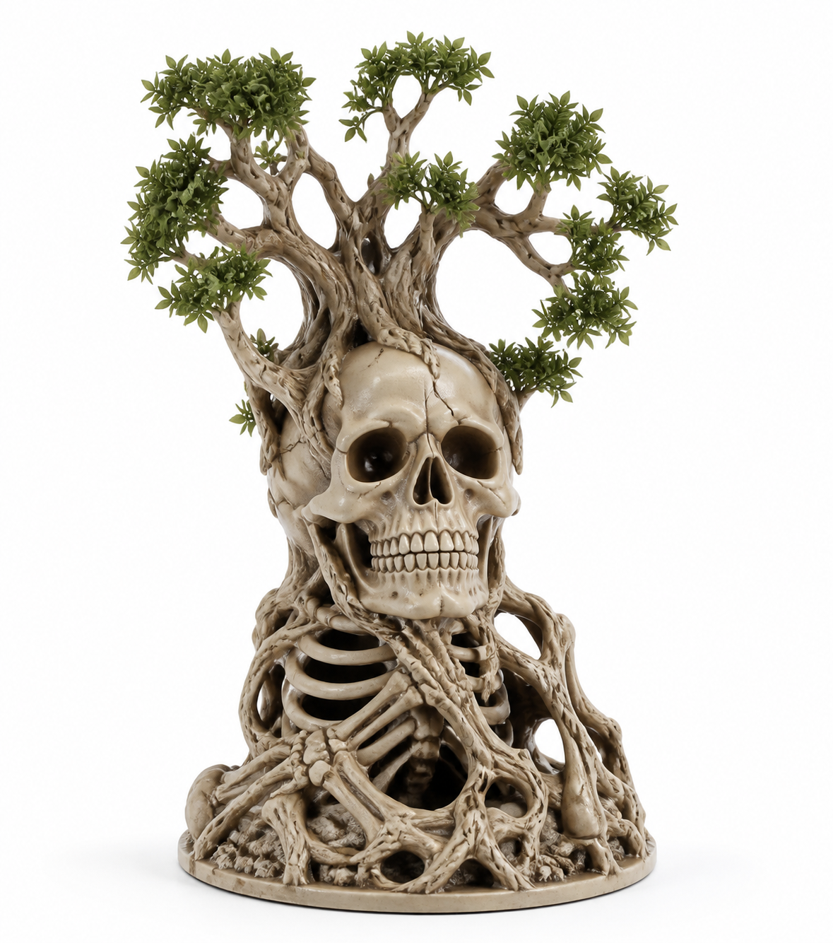 生命之树 骷髅 鹤 3D Printing Creative Design Inspiration