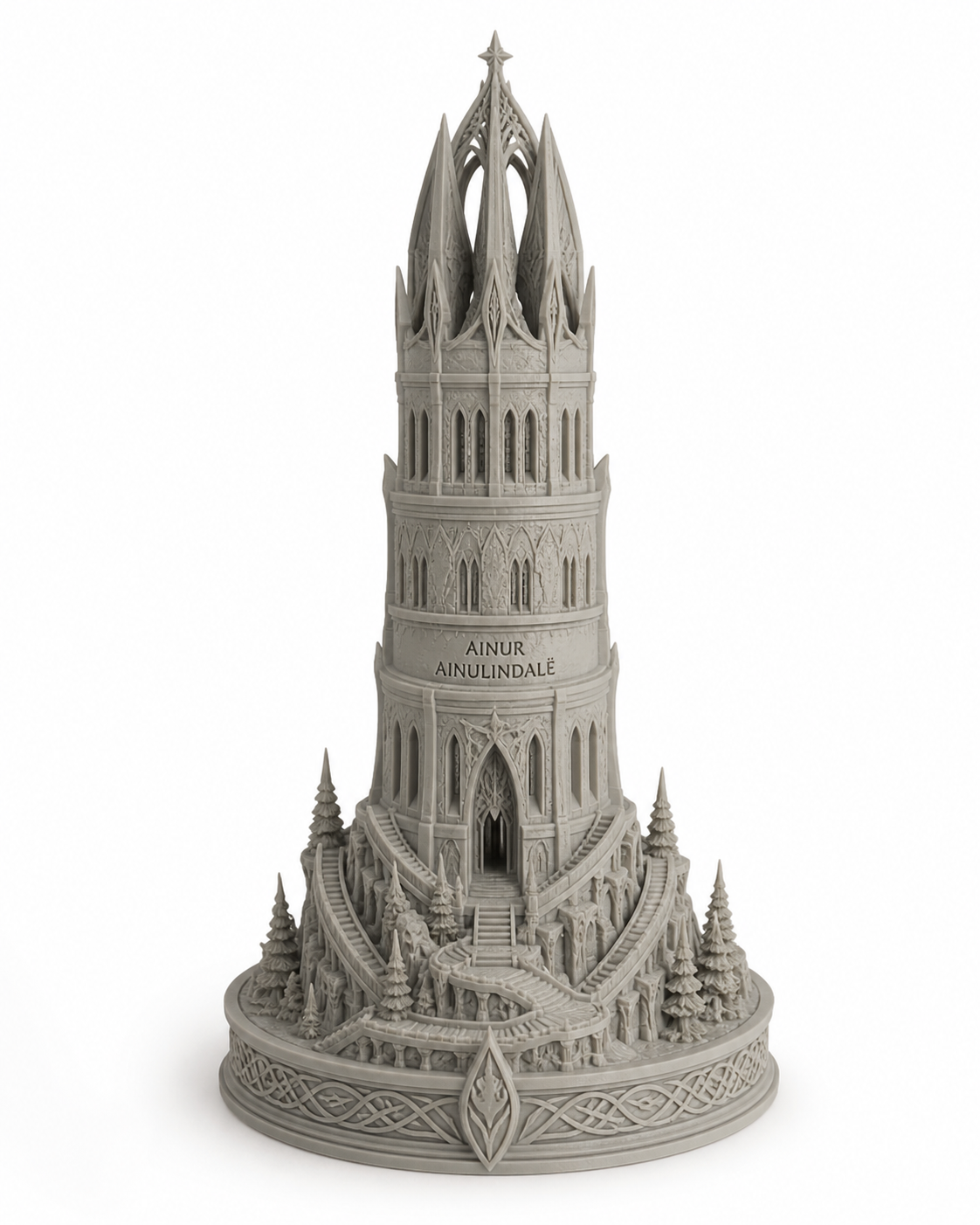 《魔戒》黑魔王索伦 Cảm hứng thiết kế sáng tạo in 3D