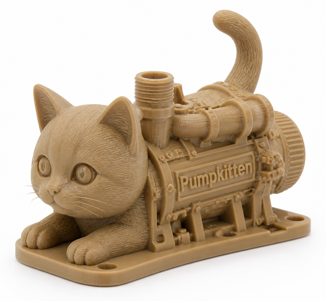 Pumpkitten إلهام التصميم الإبداعي للطباعة ثلاثية الأبعاد