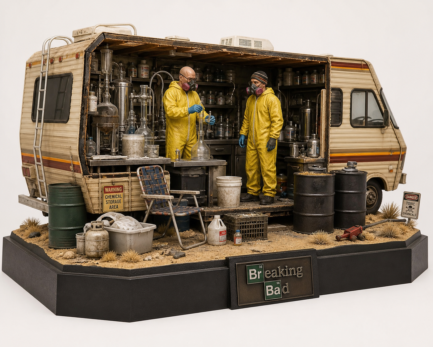 绝命毒师 Breaking Bad Вдохновение креативного дизайна 3D-печати