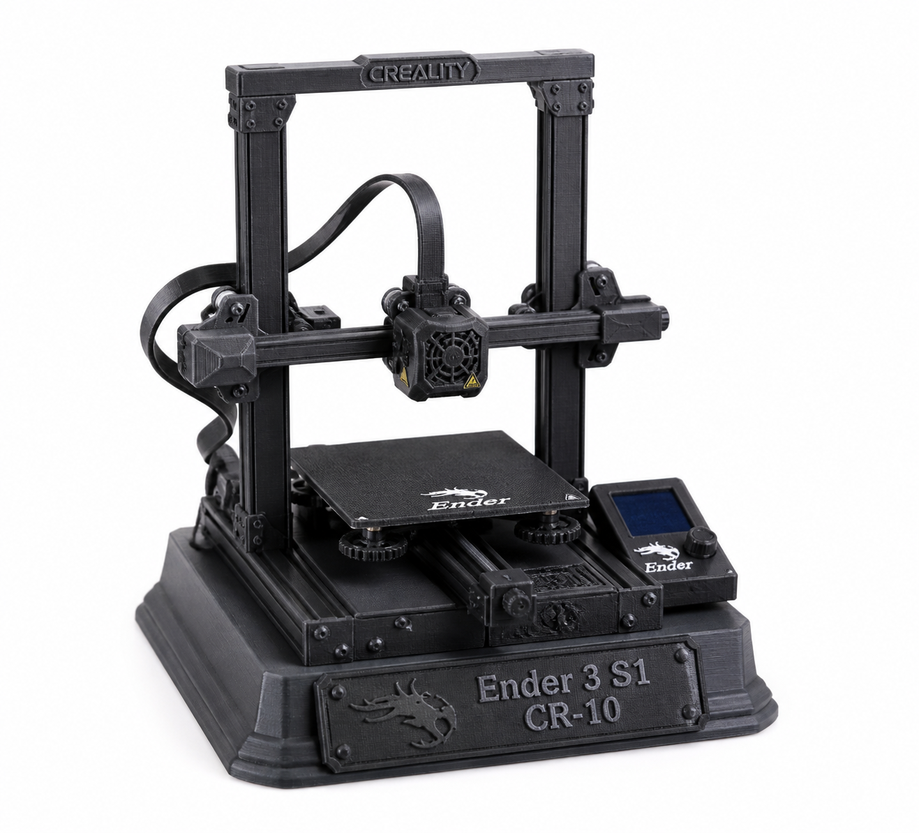 精灵挤出机太极阴阳轮,ender3s1, 3D Baskı Yaratıcı Tasarım İlhamı