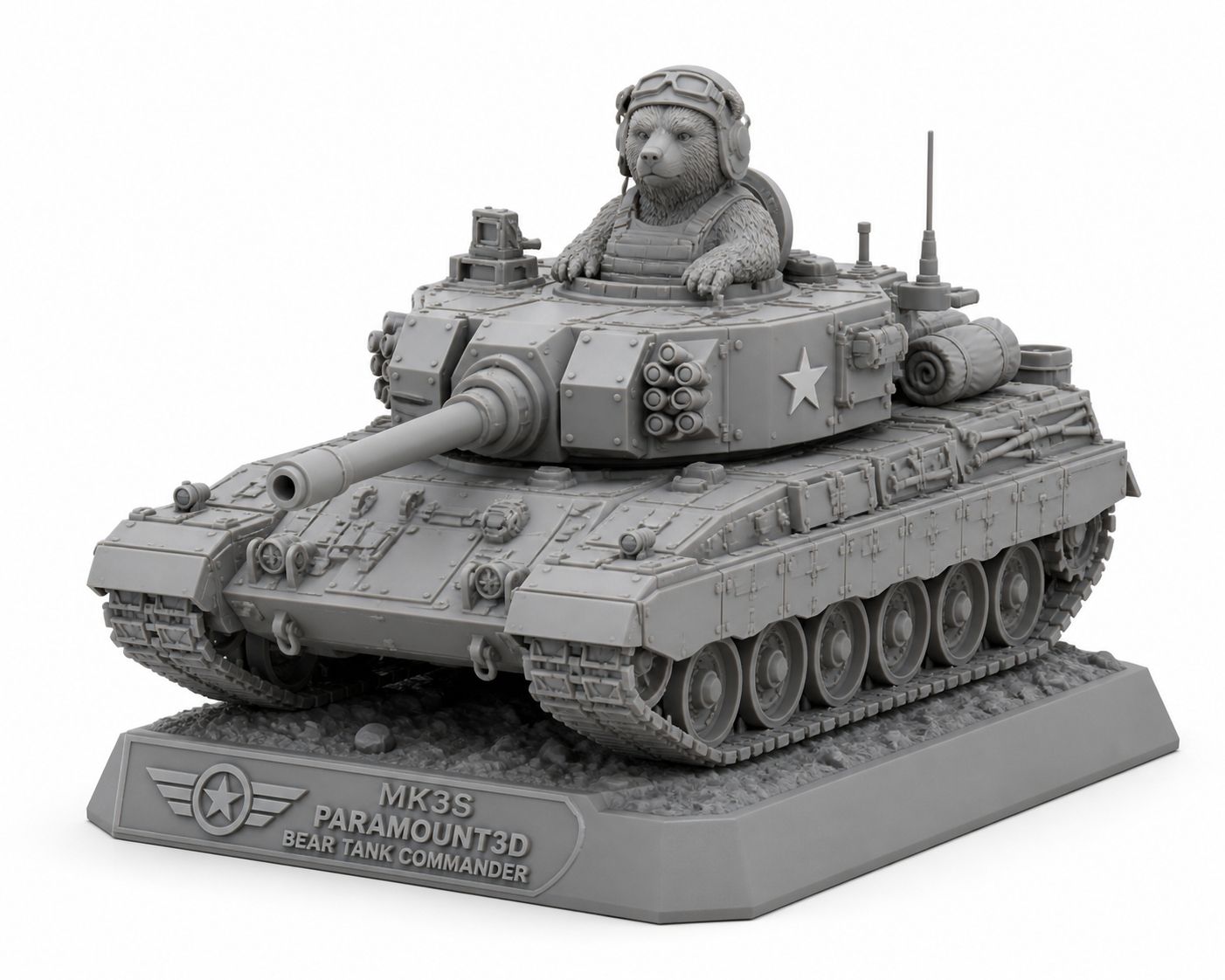 布布熊 3D-print creatieve ontwerp inspiratie