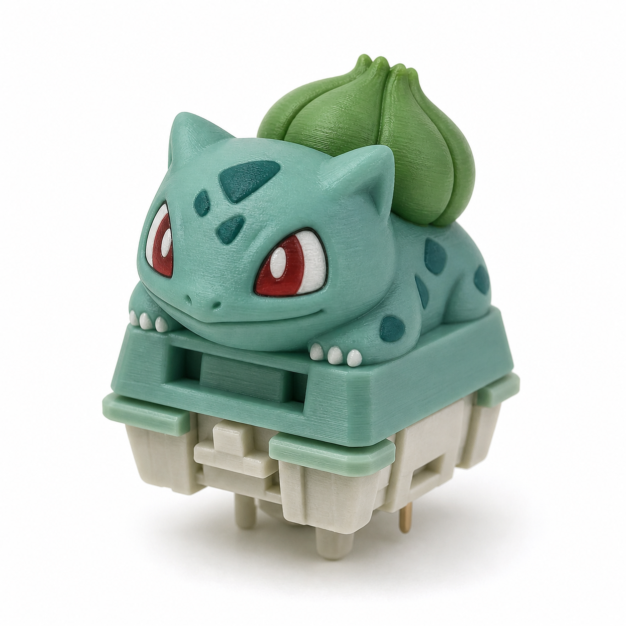 BULBASAUR KEYCAP SWI إلهام التصميم الإبداعي للطباعة ثلاثية الأبعاد