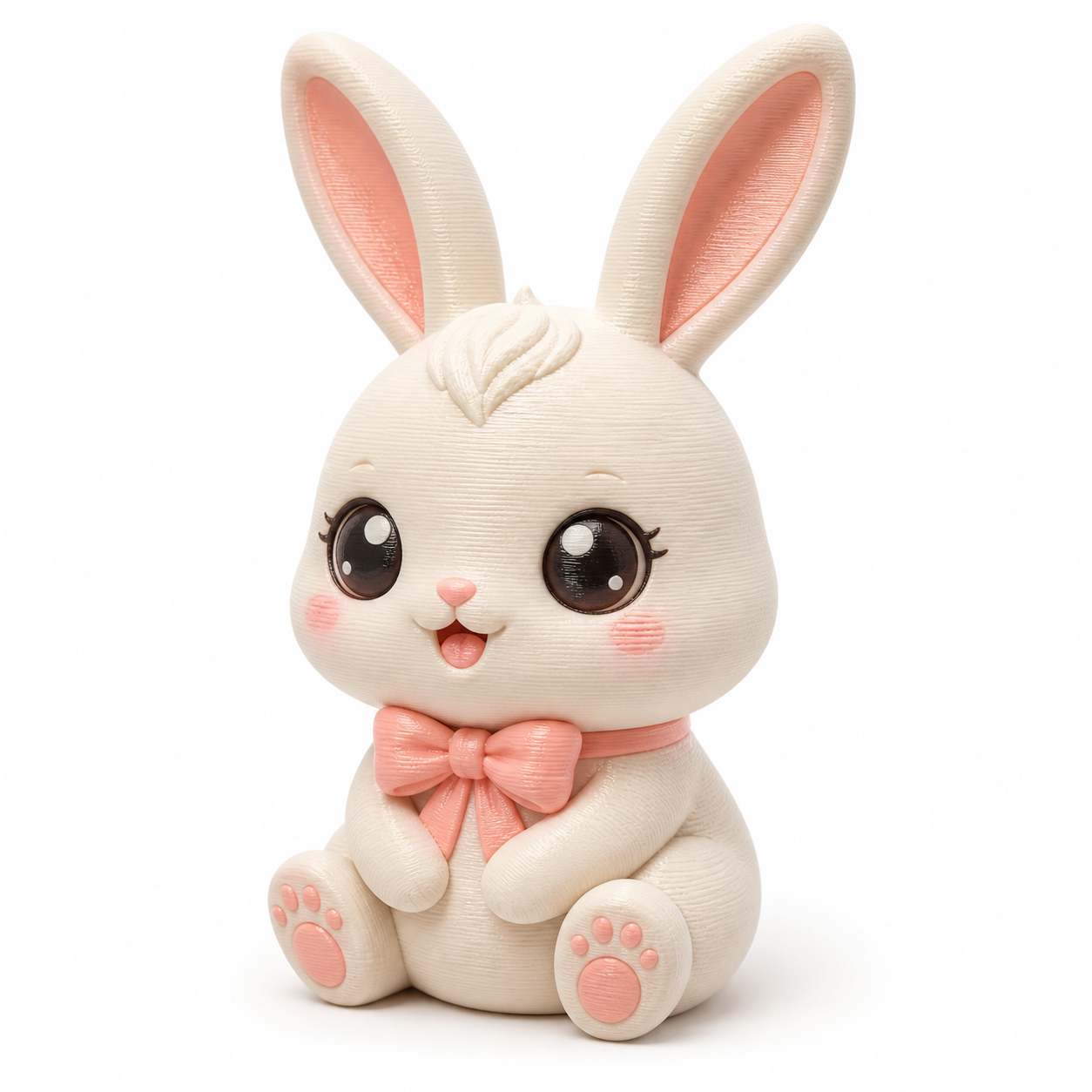 CUTE RABBIT - KAWAII 3D प्रिंटिंग रचनात्मक डिज़ाइन प्रेरणा