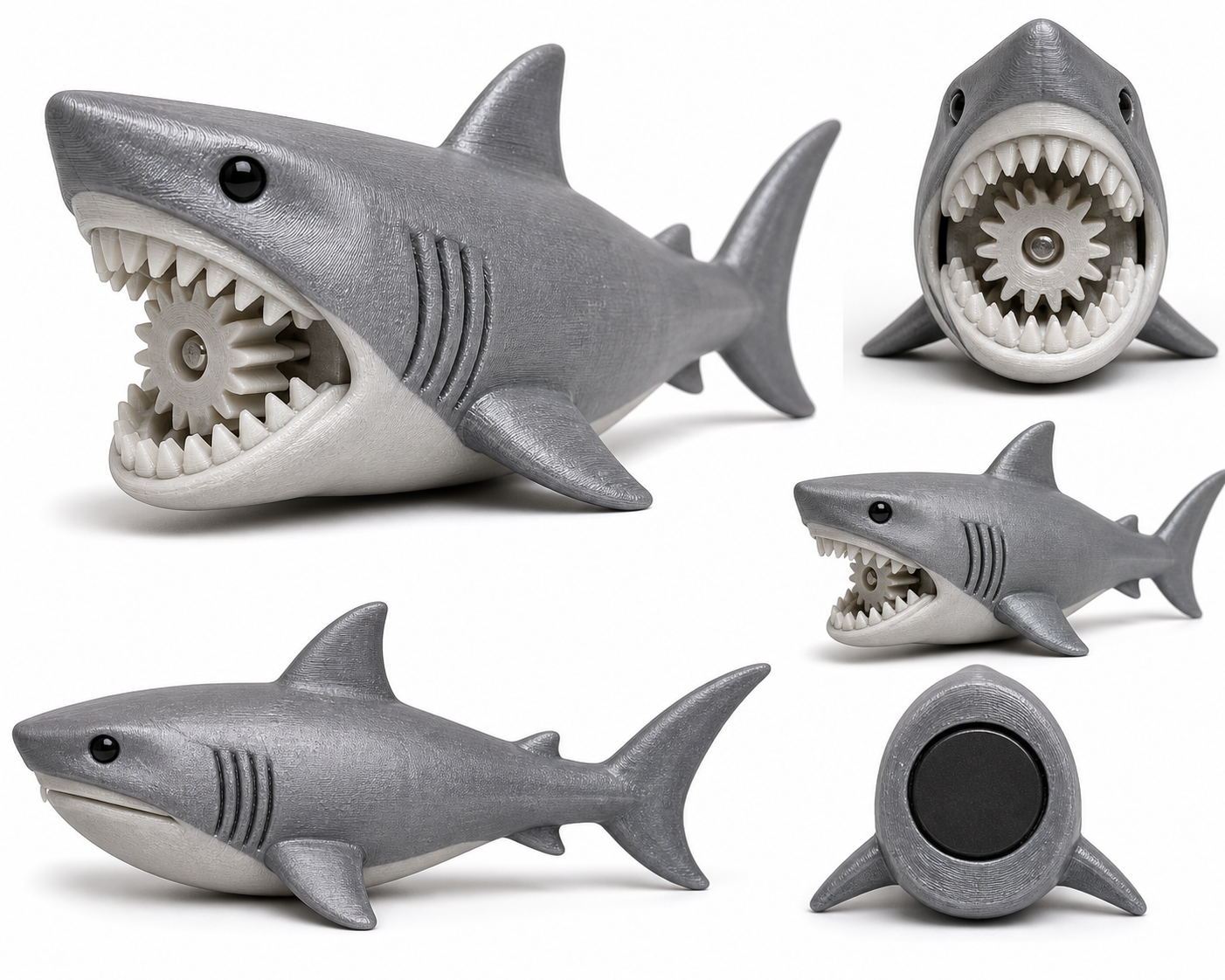 Shark Magnet 3D Printing Creative Design Inspiration