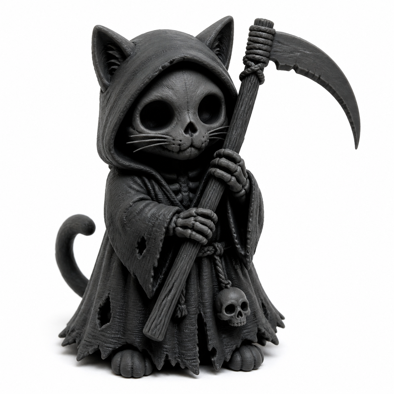 Grim Kitty Inspirasi desain kreatif cetak 3D