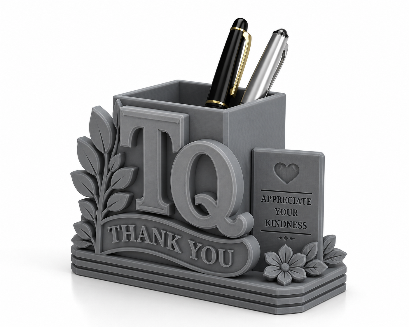 TQ PEN HOLDER إلهام التصميم الإبداعي للطباعة ثلاثية الأبعاد