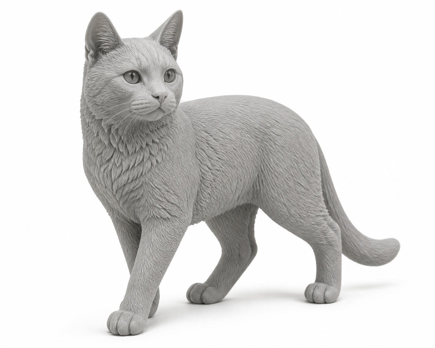 猫猫（可随意上色） 3D Printing Creative Design Inspiration