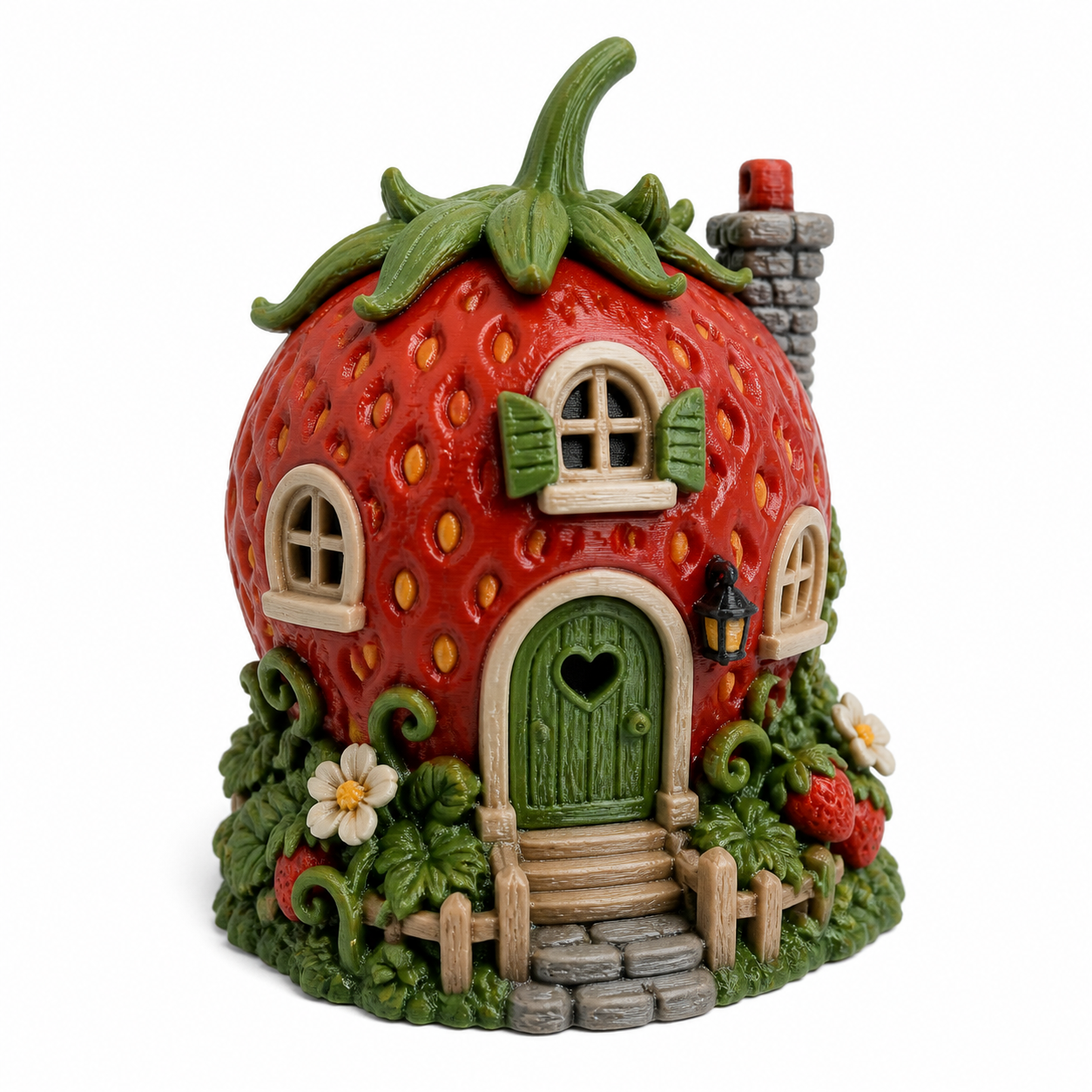 Strawberry Cottage 3Dプリンティングクリエイティブデザインインスピレーション