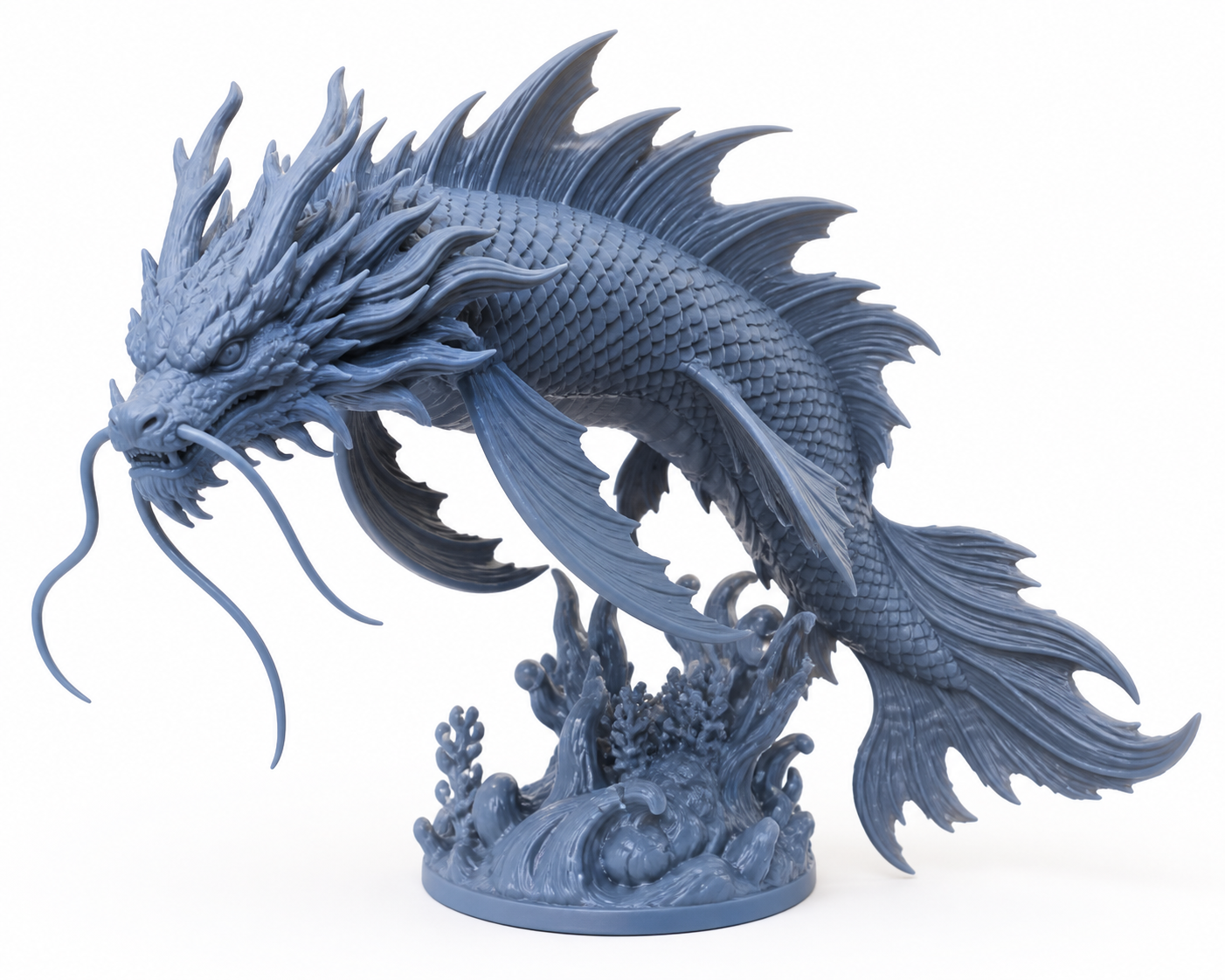 食鱼飞龙(泽龙) Вдохновение креативного дизайна 3D-печати