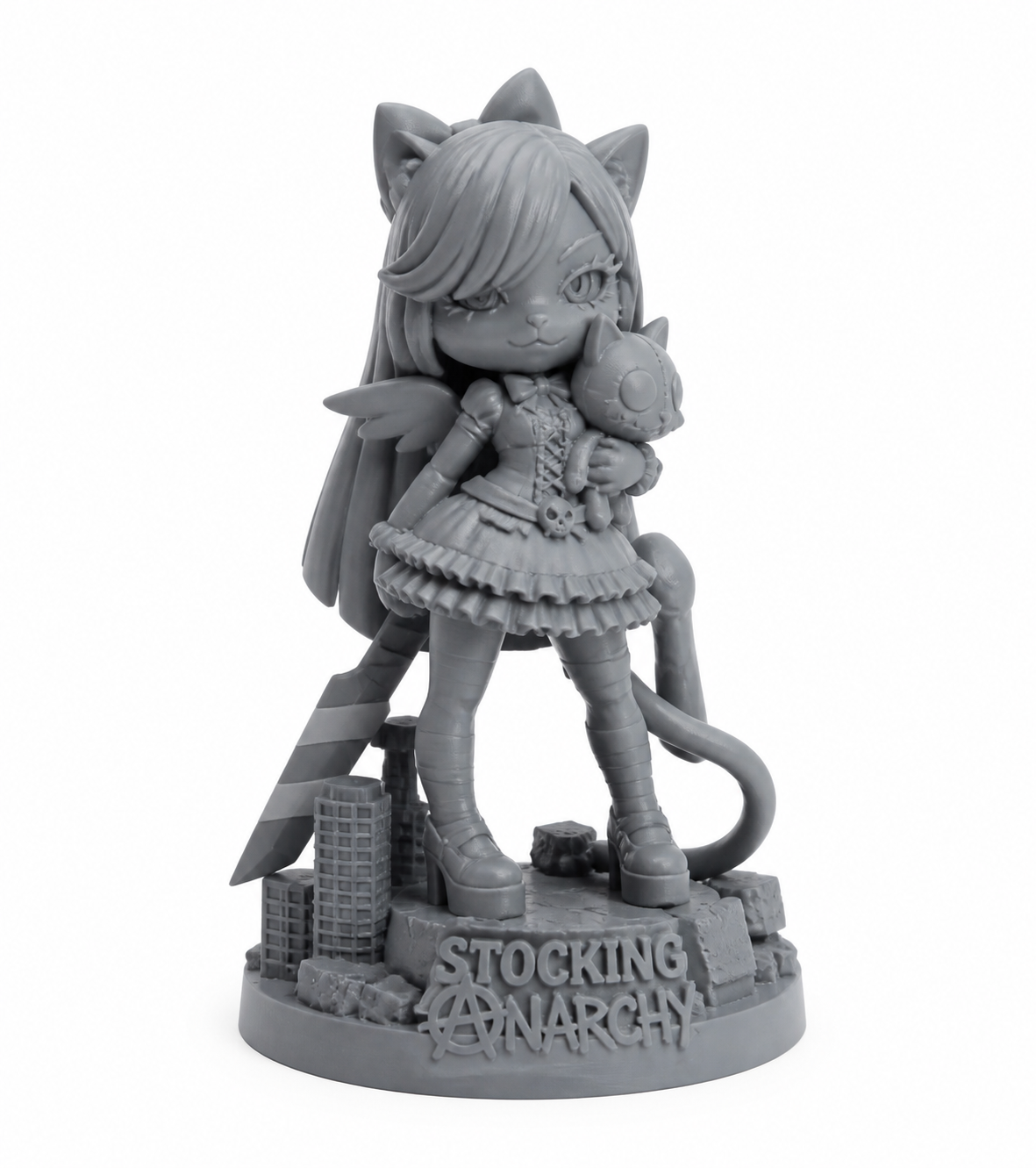 《吊带袜天使》史朵巾-雙 Ispirazione di design creativo stampa 3D