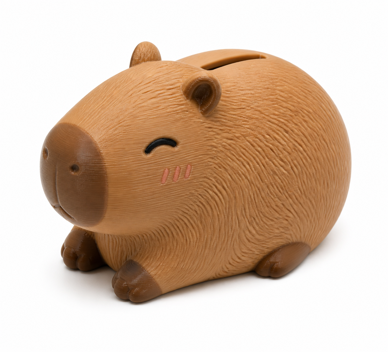 Cute Capybara - Piggy Ban3D打印创意设计灵感