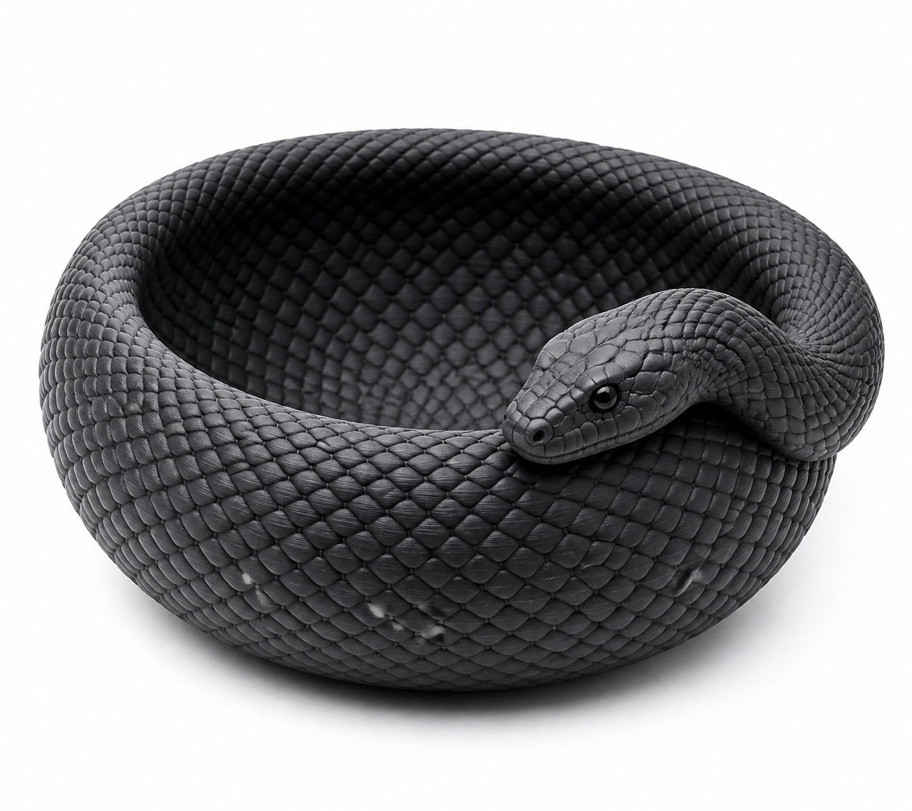 Small Snake Bowl Dec 3Dプリンティングクリエイティブデザインインスピレーション