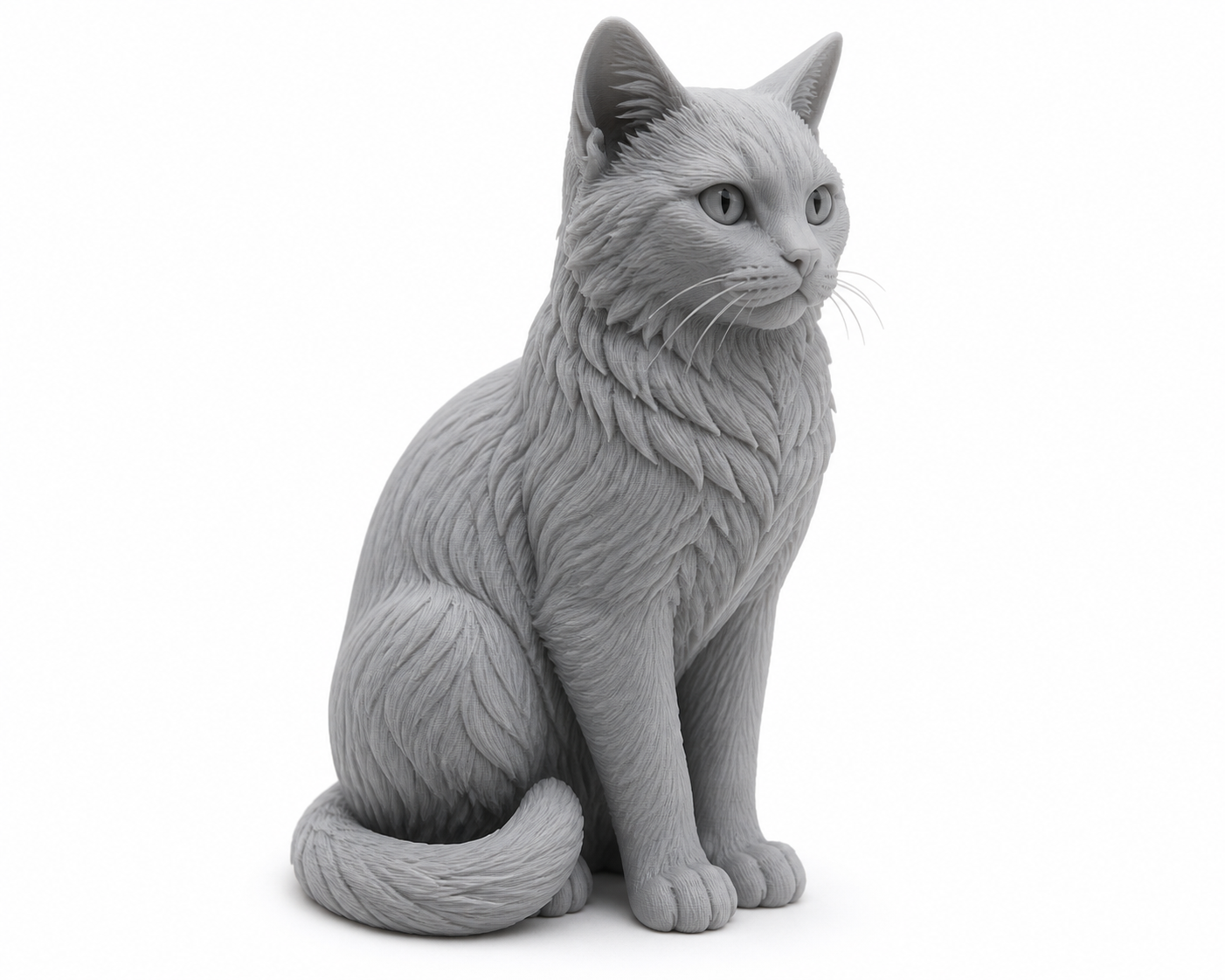 猫猫（可随意上色） 3D Printing Creative Design Inspiration