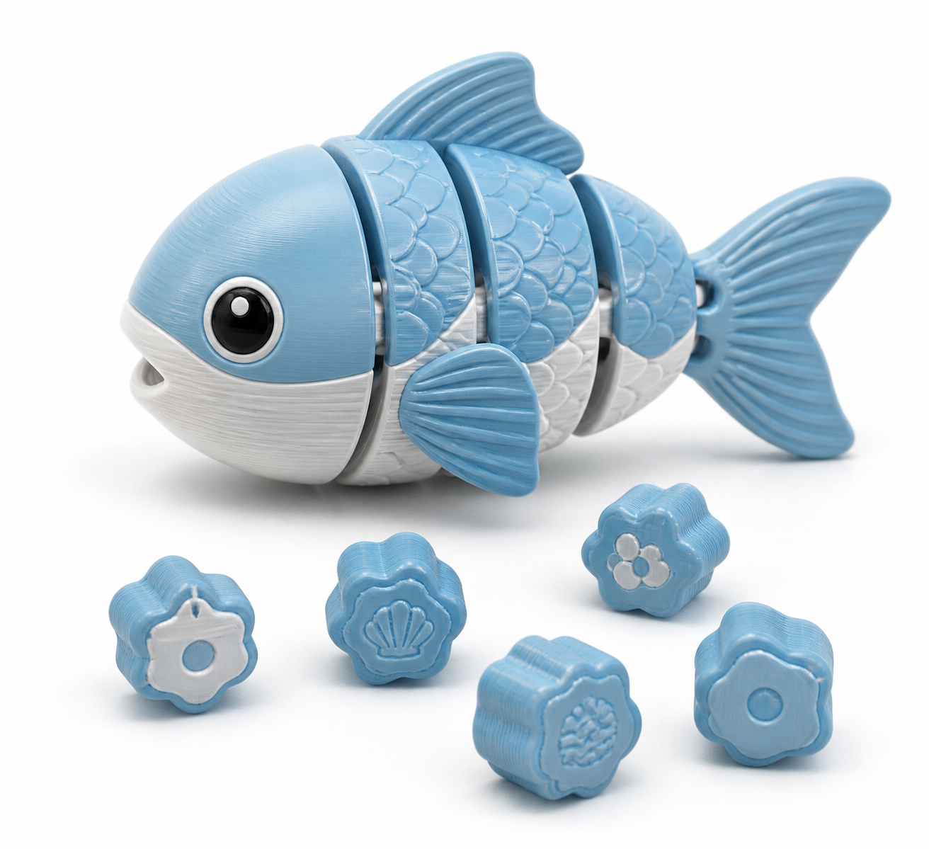 鱿鱼游戏-按键fidget- gongg 3D Printing Creative Design Inspiration
