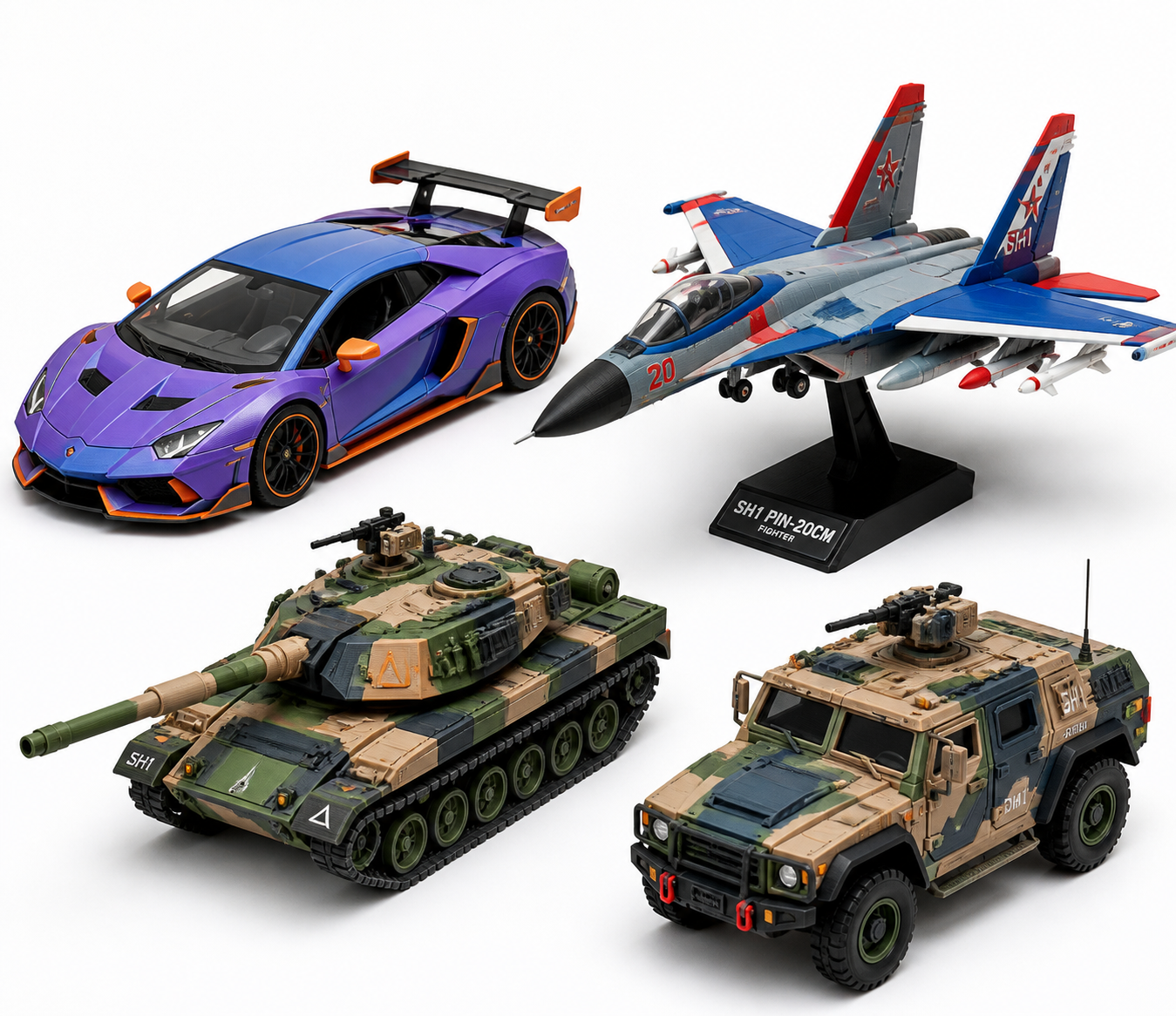 战机机库 แรงบันดาลใจการออกแบบสร้างสรรค์พิมพ์ 3D
