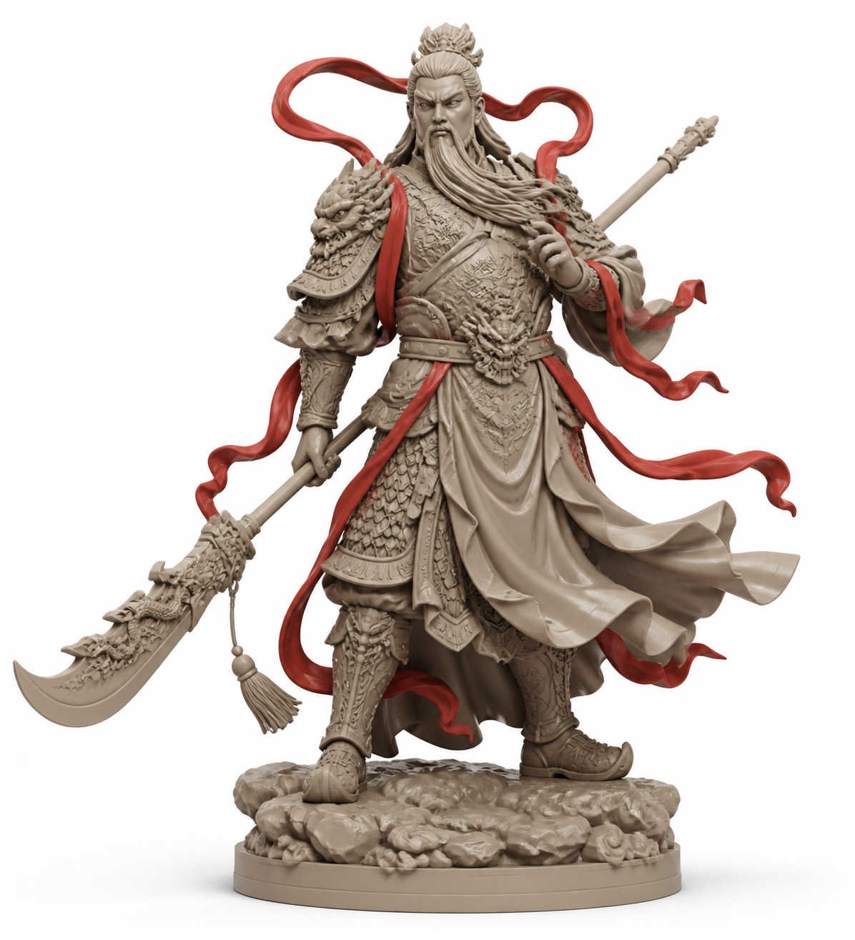 哪吒AI设计大赛-国风彩绘机甲模型风格哪吒3D打印创意设计灵感