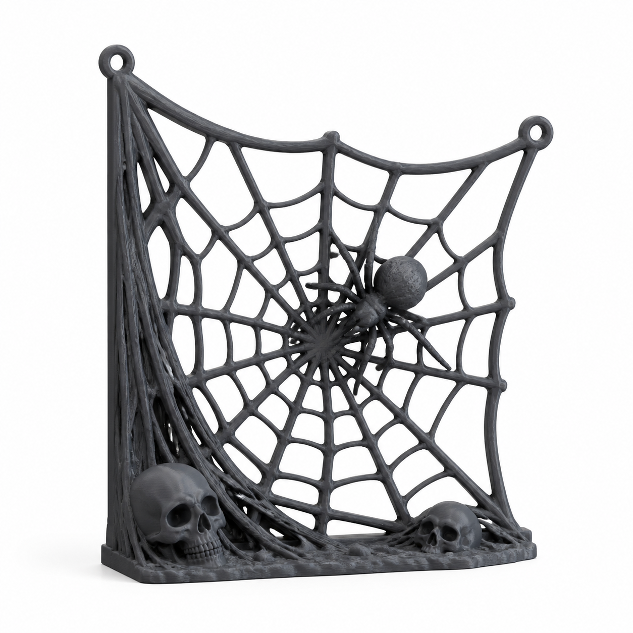 Spider Web Halloween Lamp3D打印创意设计灵感
