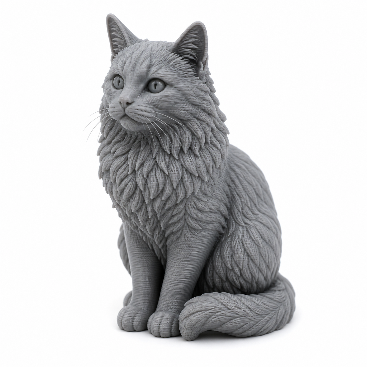 情侣挂件-小猫摸摸-01 3D Printing Creative Design Inspiration