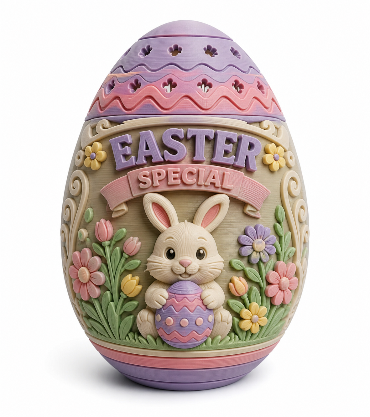 Easter Special - Egg Inspiração de design criativo impressão 3D
