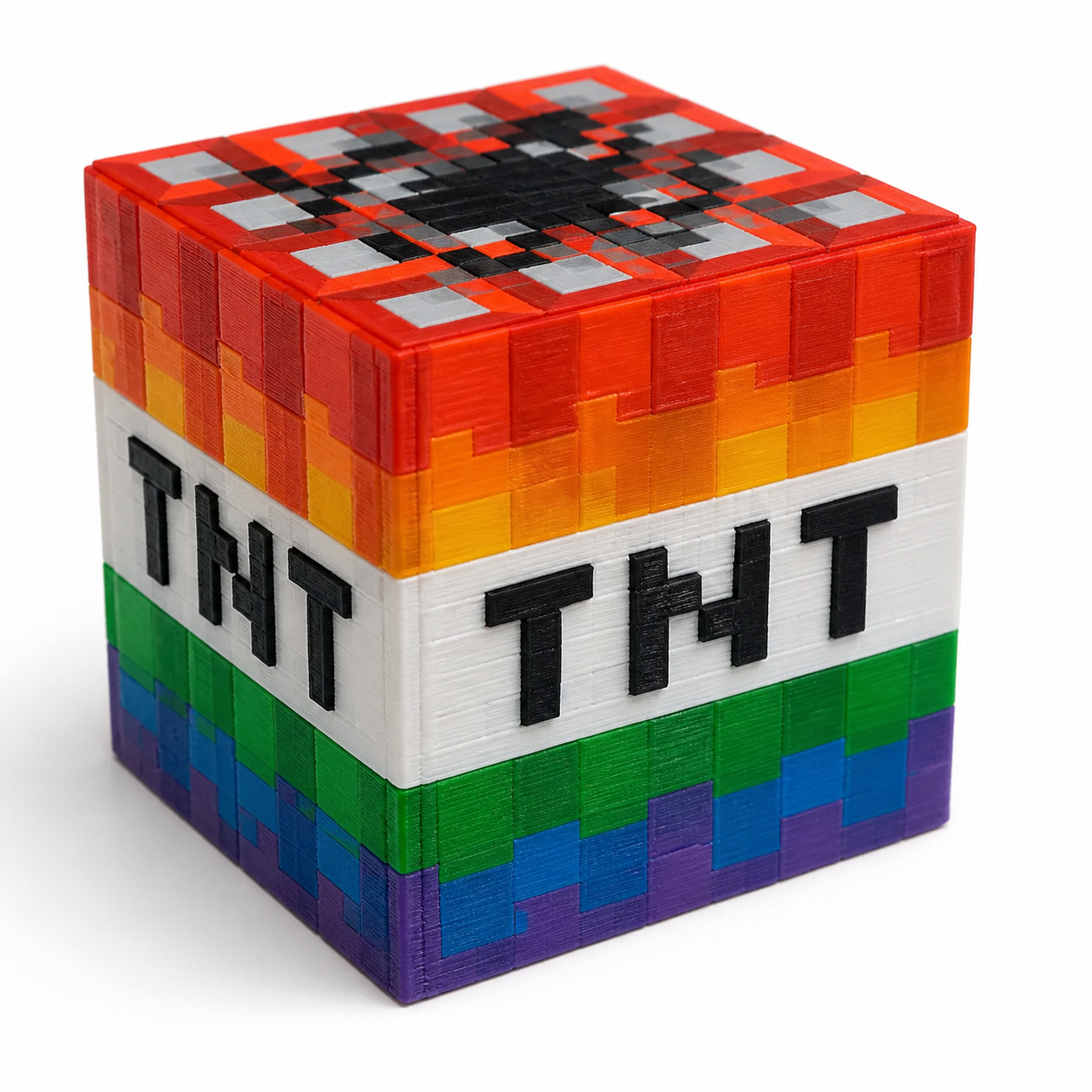 minecraft-TNT方块 3D-print creatieve ontwerp inspiratie