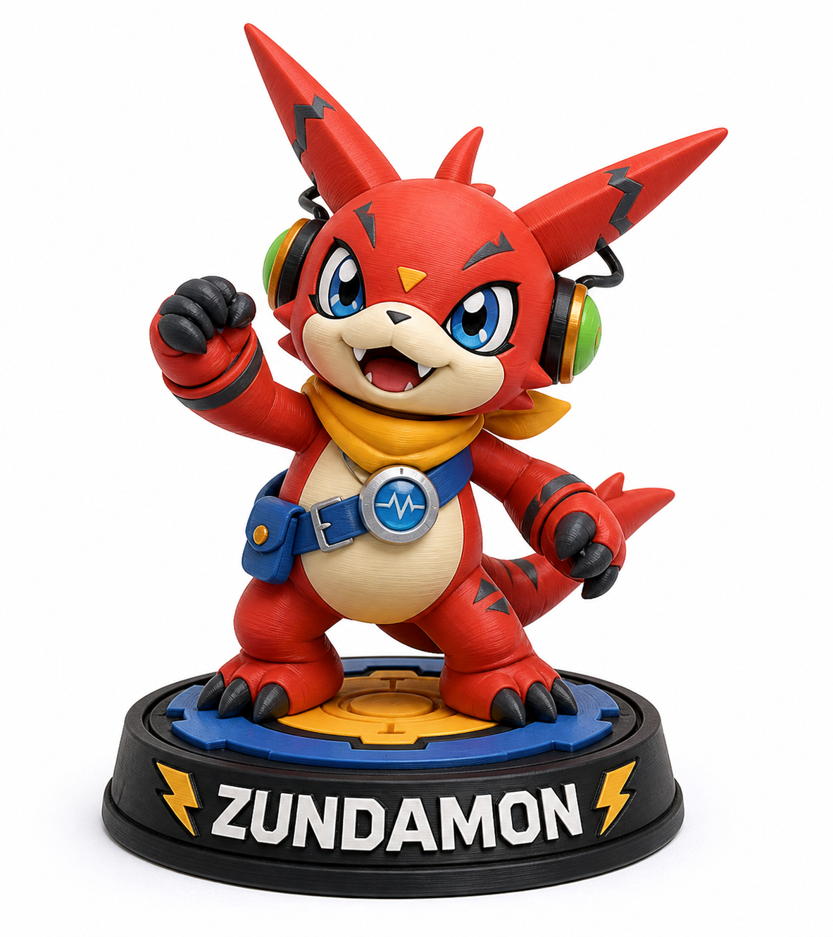 俊达萌 zundamon ずんだもん إلهام التصميم الإبداعي للطباعة ثلاثية الأبعاد