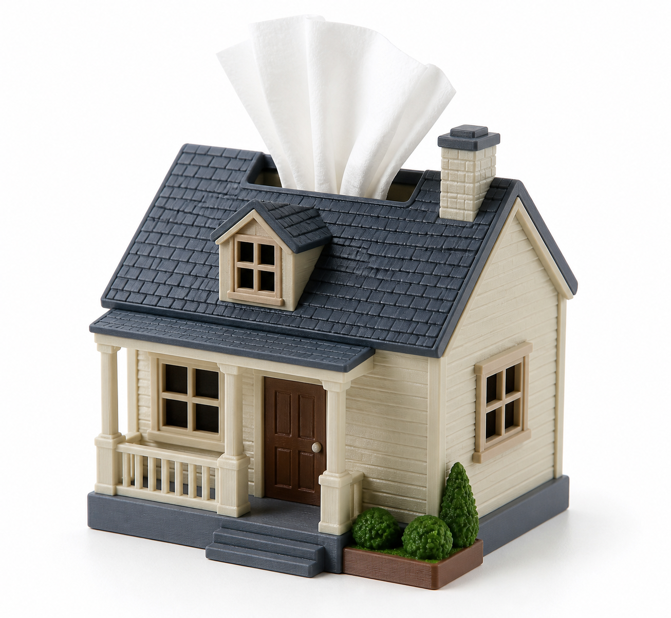Small house tissue/r แรงบันดาลใจการออกแบบสร้างสรรค์พิมพ์ 3D