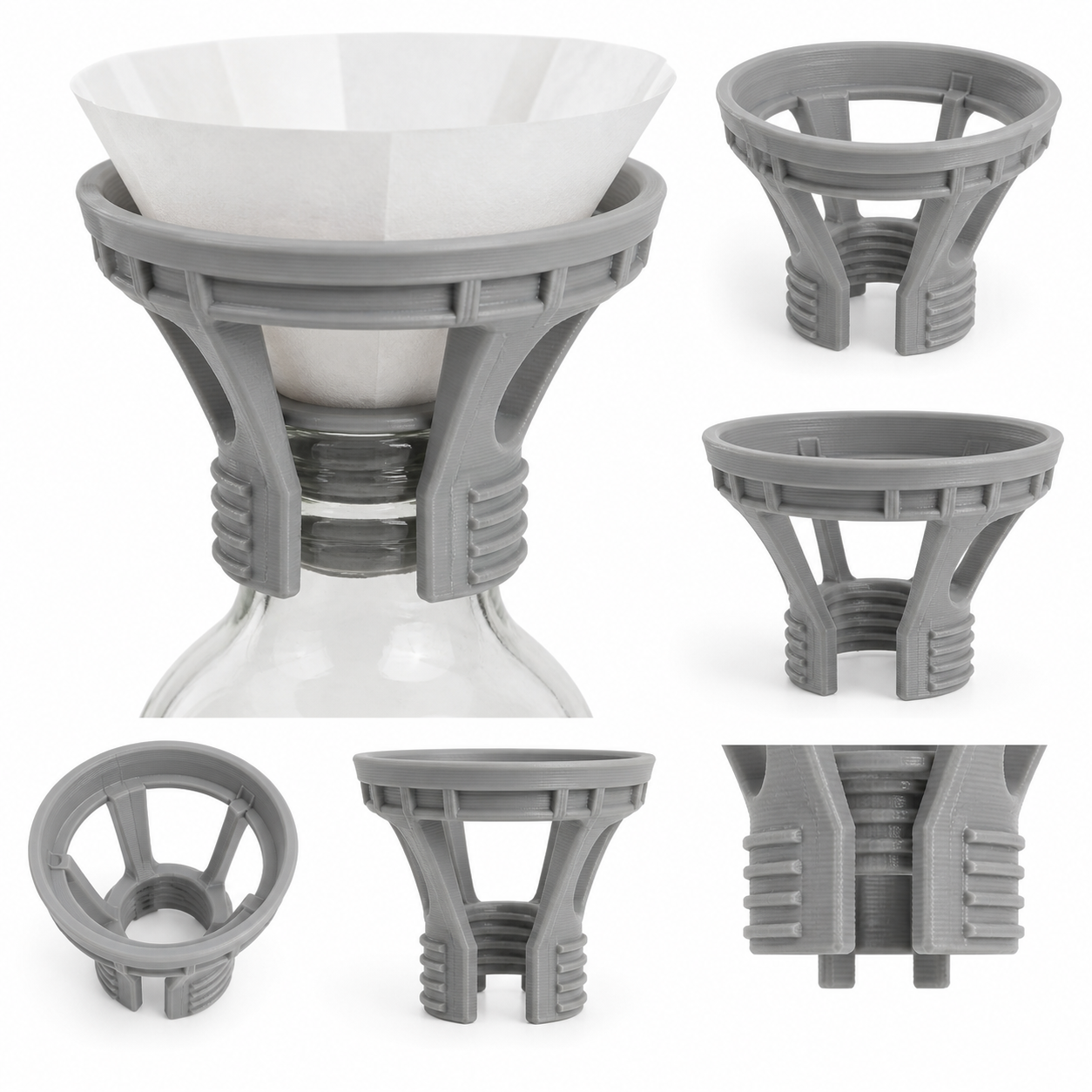 实用锦朝树脂瓶盖漏斗模型3D打印创意设计灵感