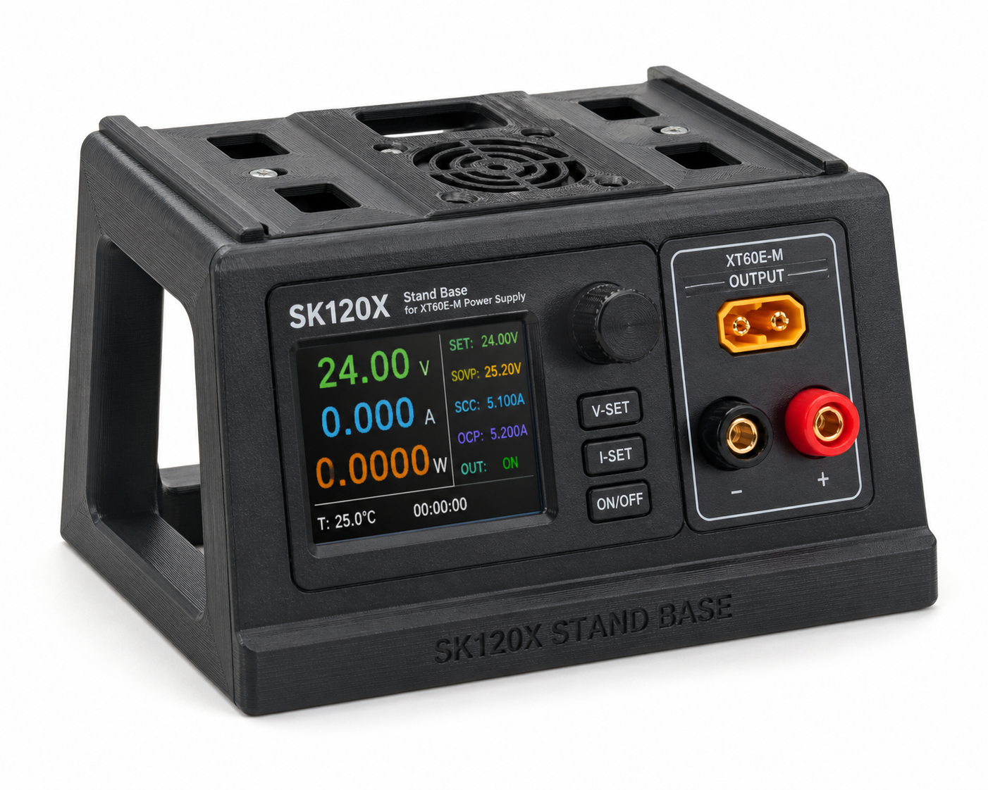 SK120X可调电源模块外壳 แรงบันดาลใจการออกแบบสร้างสรรค์พิมพ์ 3D