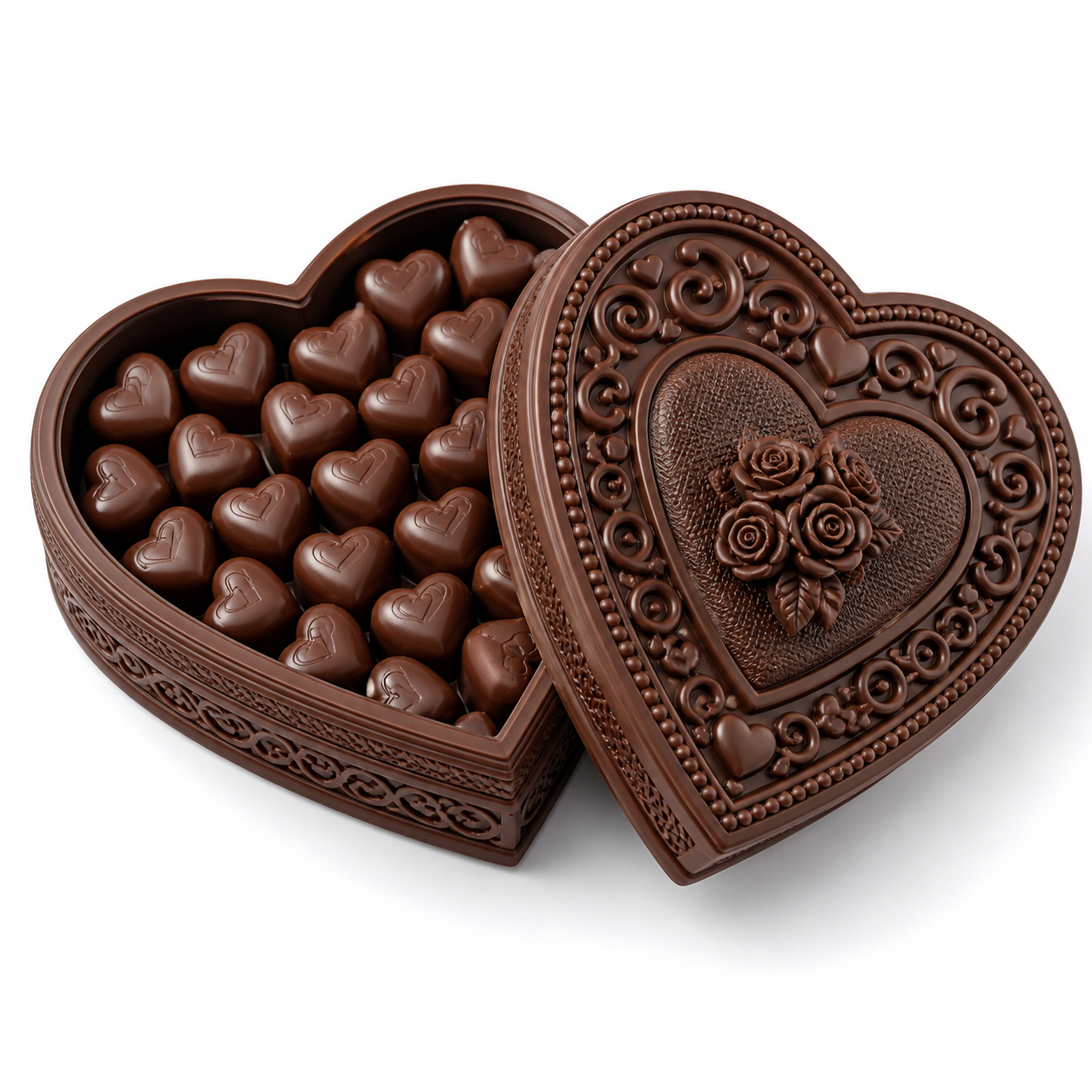 独特Chocolate Heart Box wit3D打印创意设计灵感
