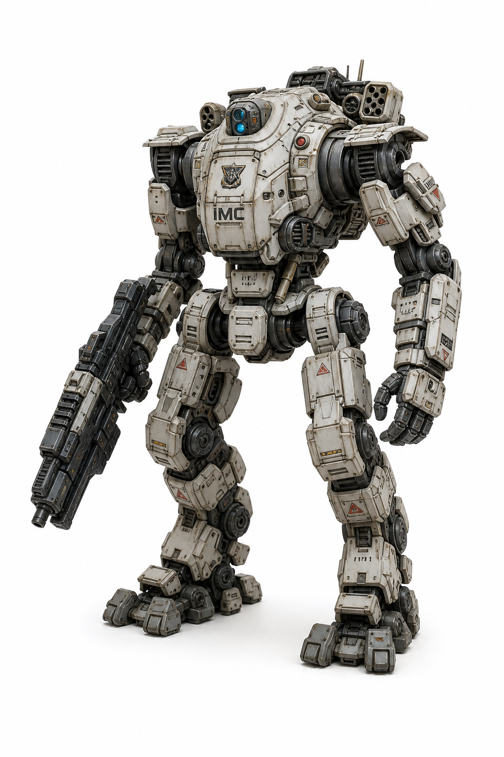 Titanfall Atlas机器人模型 إلهام التصميم الإبداعي للطباعة ثلاثية الأبعاد
