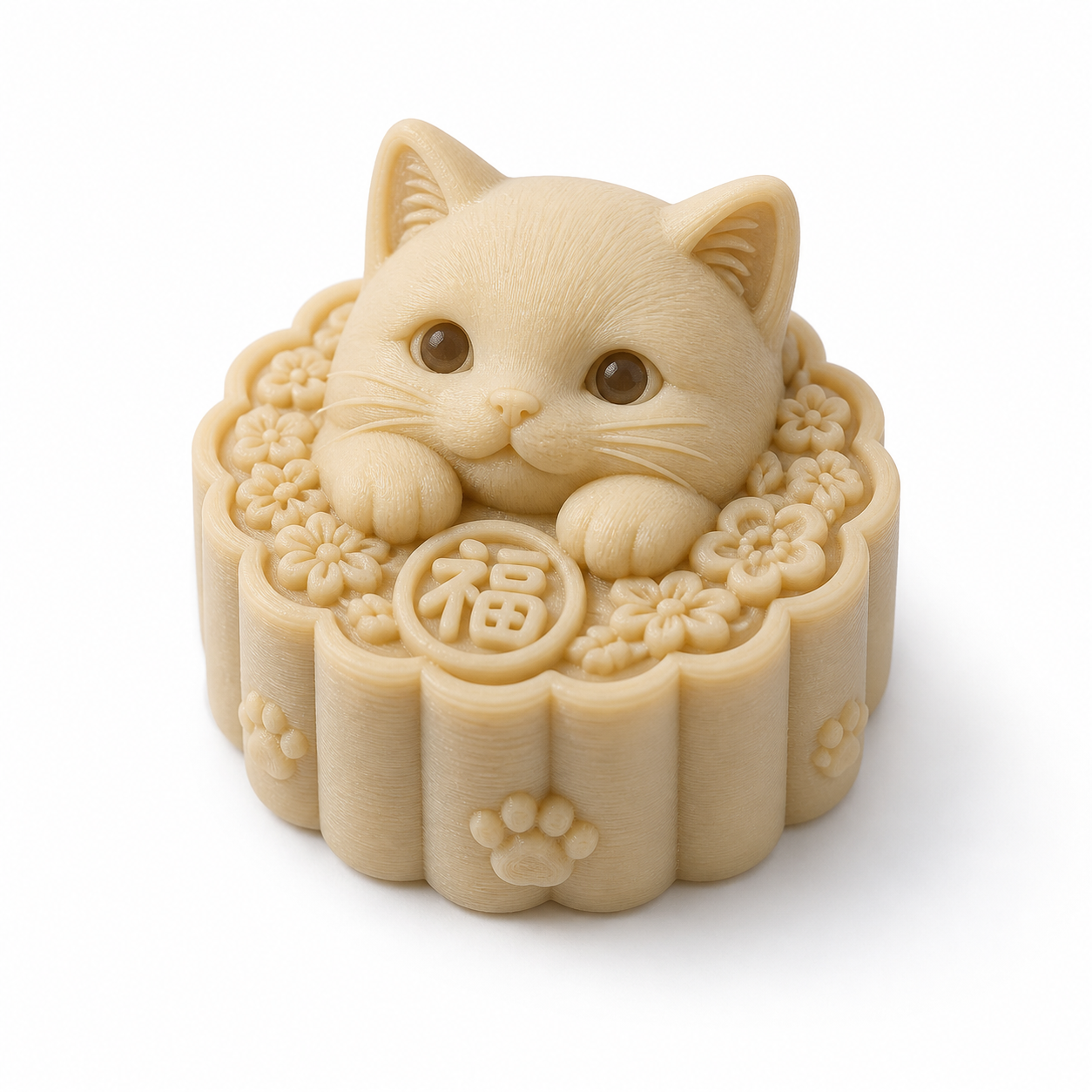 奇客猫定制月饼 Вдохновение креативного дизайна 3D-печати
