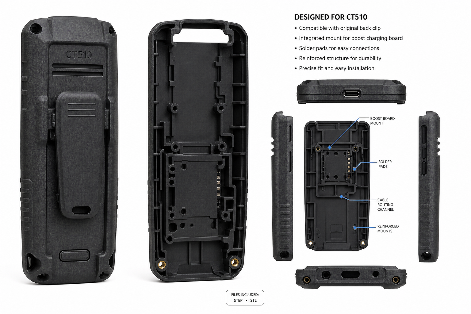 凯笛迅ct510后盖 Inspiration de design créatif impression 3D