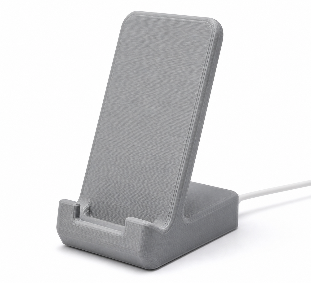PHONE HOLDER WITH CHARGER Cảm hứng thiết kế sáng tạo cho in 3D
