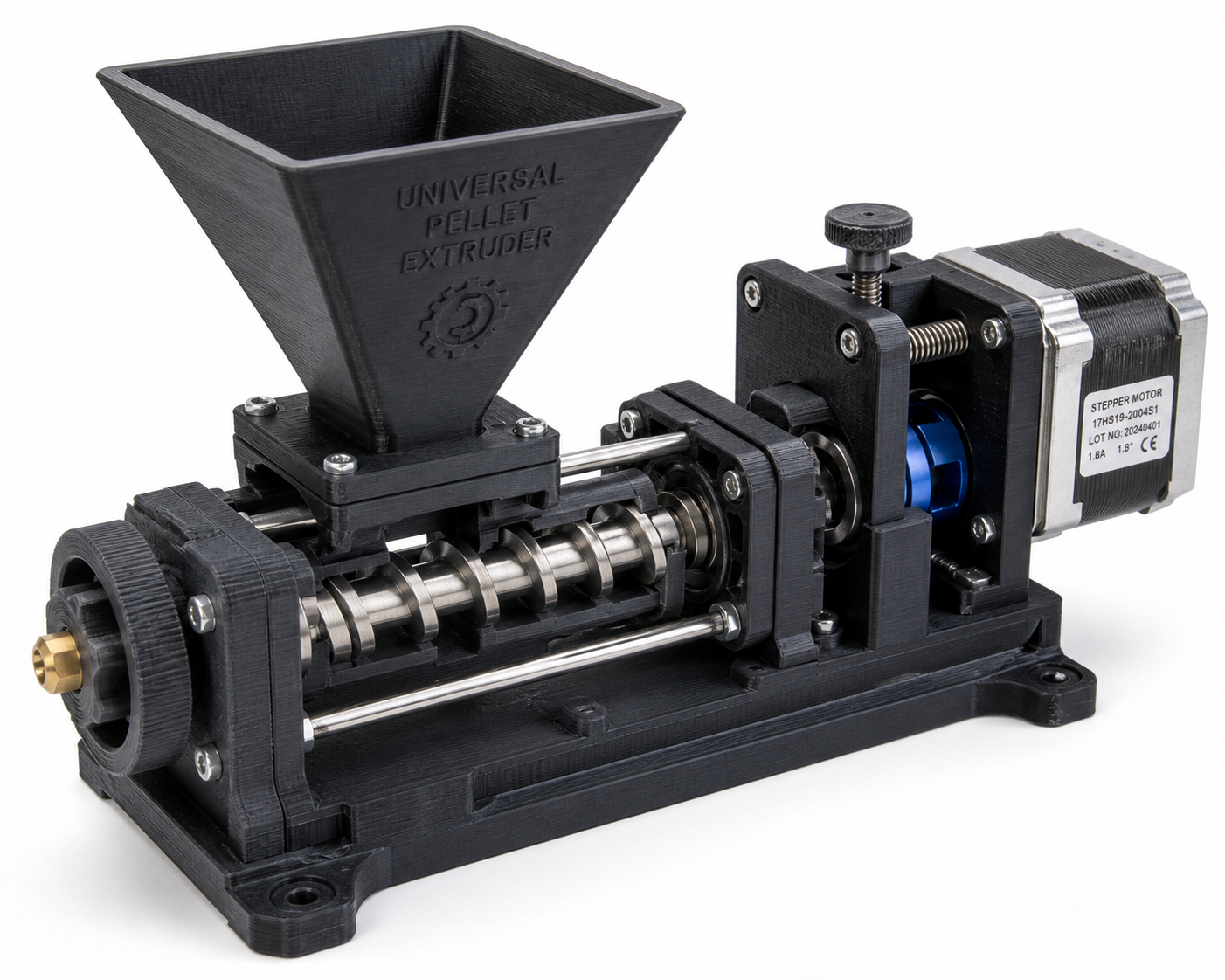 RepRap 通用颗粒挤出机 إلهام التصميم الإبداعي للطباعة ثلاثية الأبعاد