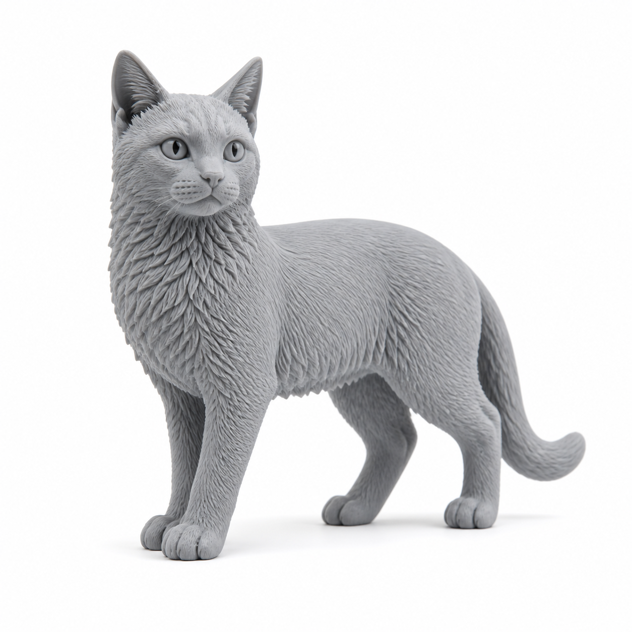 猫猫（可随意上色） 3D Printing Creative Design Inspiration