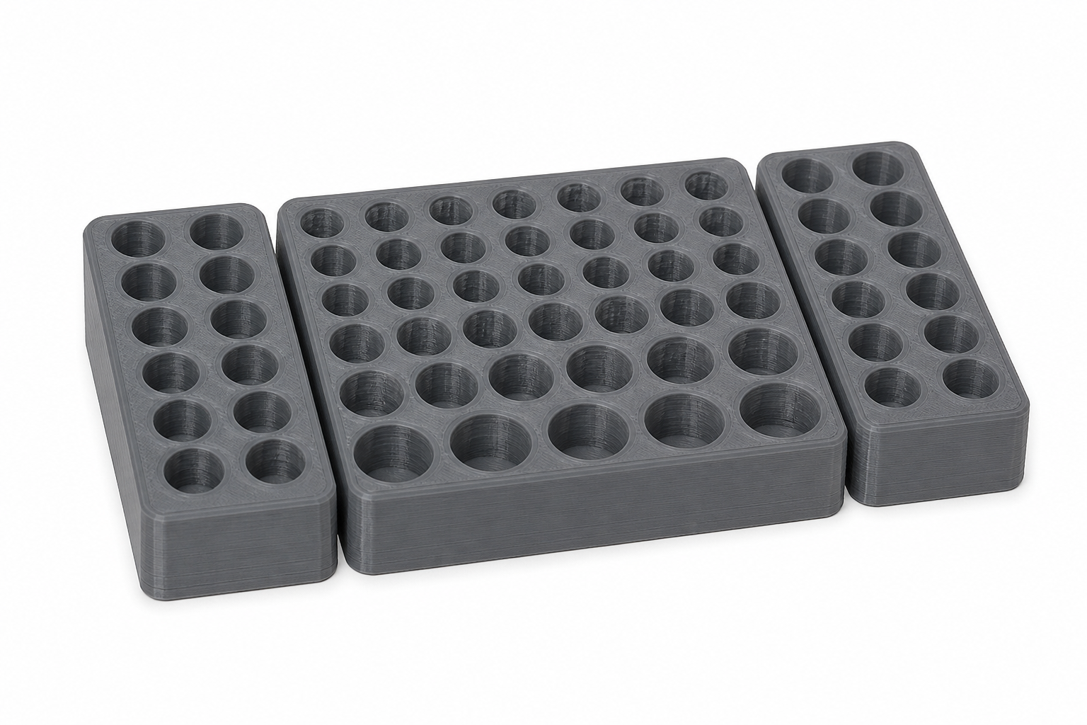 Modular Socket Organizers (14 - 38 - 12) Kreative Designinspiration für den 3D-Druck