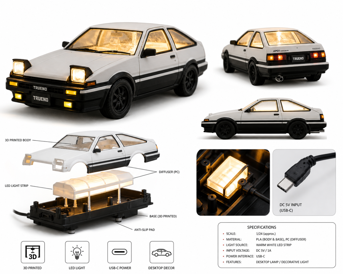 机甲风车库01型 3D-Druck kreative Design-Inspiration
