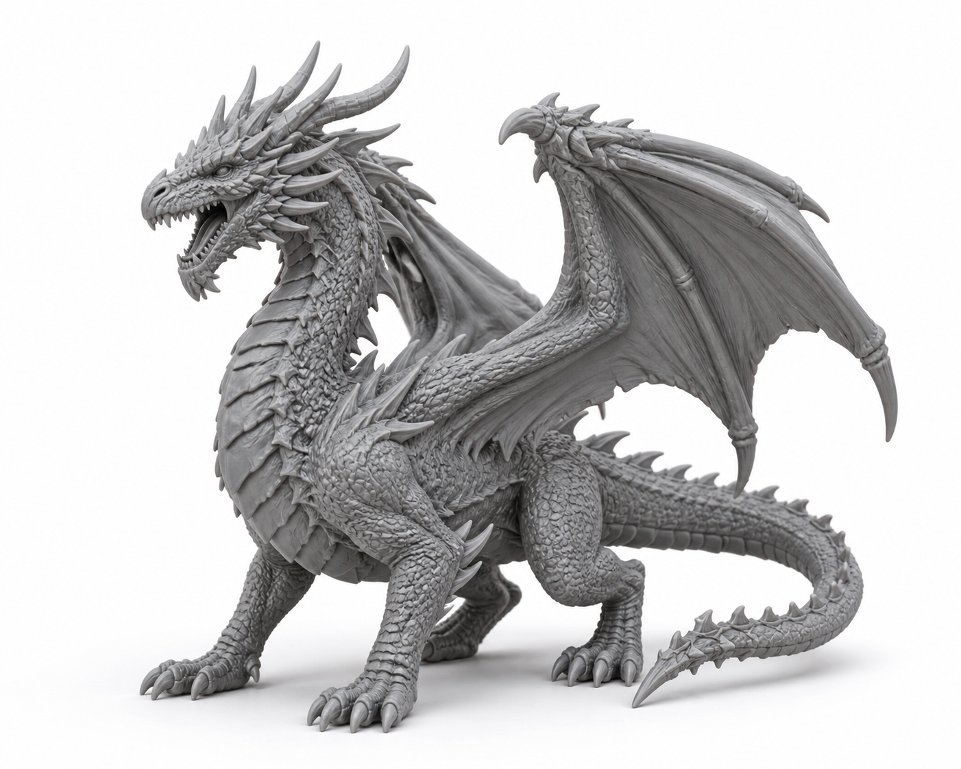 美丽的花卉龙 3D Printing Creative Design Inspiration